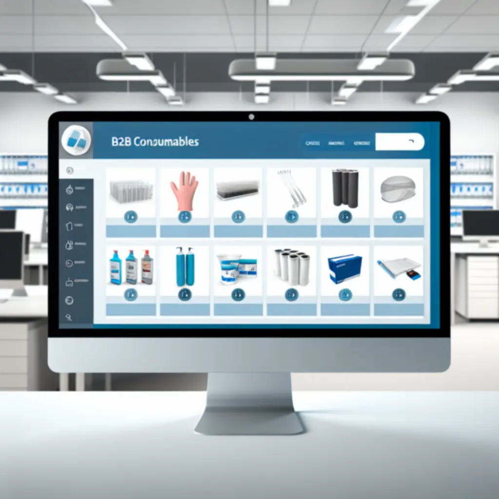 Overzicht van Supplynera productcatalogus met gestructureerde categorieën