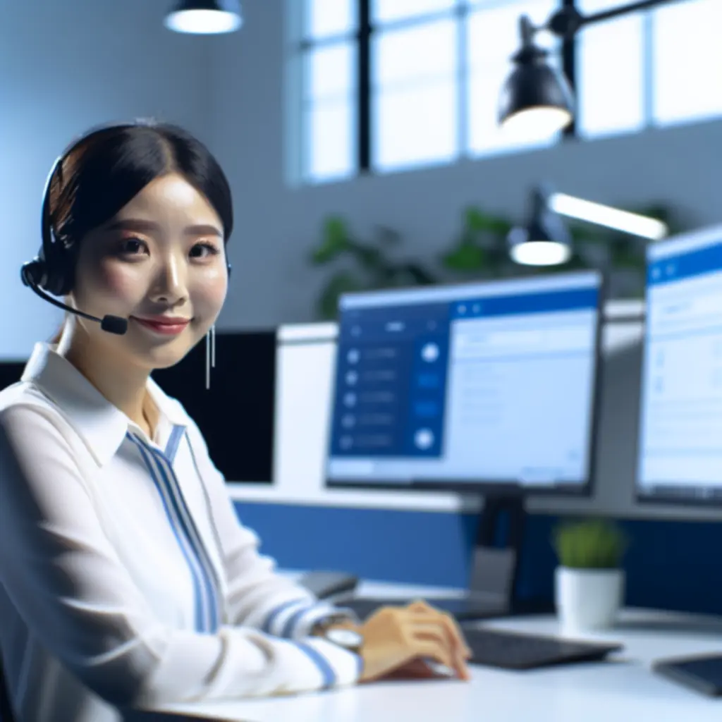 Klantenservice die zakelijke klanten ondersteunt bij productkeuze